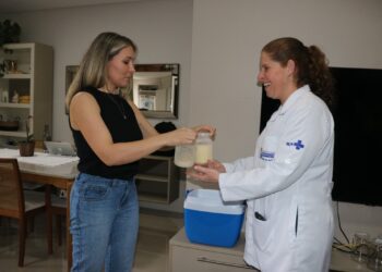 Saúde homenageia doadoras de leite materno