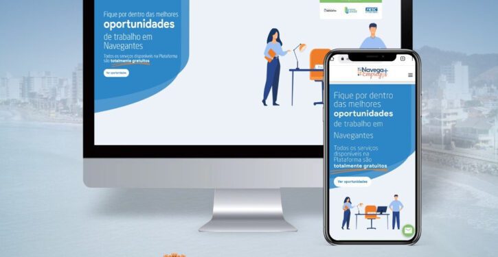 O partal Navega mais emprego está com mais de 126 vagas