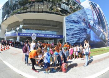 Abertas as inscrições para visitações escolares na Vila da Regata durante a The Ocean Race 2023