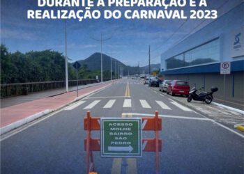 Navegantes terá alterações no trânsito durante a preparação e a realização do Carnaval 2023