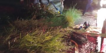 Acidente grave agora na BR 470
