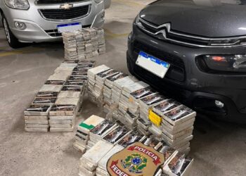 PF apreende mais de 300 quilos de cocaína