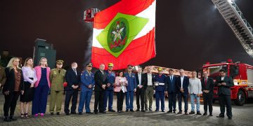 O Corpo de Bombeiros Militar de Santa Catarina (CBMSC) comemorou 97 anos nesta terça-feira, 26.