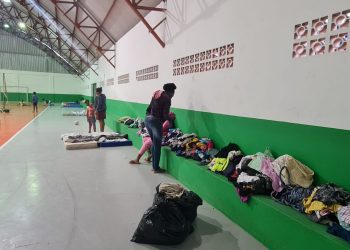 Secretaria de Desenvolvimento e Assistência Social prepara abrigo em Camboriú