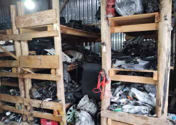 PM descobre desmanche de veiculos