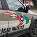 Polícia Militar de Itajaí prende homem de 27 anos por tráfico de drogas e com manddo de prisão em aberto no Bairro São João.