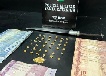 Prisão poe tráfico de drogas em Camboriú