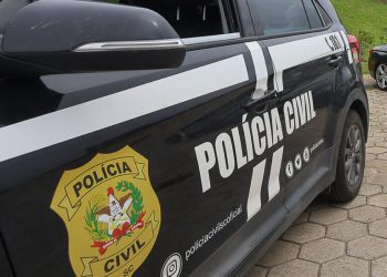 Polícia Civil prende em flagrante autor de roubo à mão armada, ocorrido em Cocal do Sul