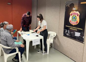 PF Realiza mutirão de atendimento a estrangeiros em Joinville/SC. 