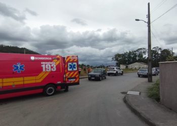 Acidente de trânsito com vítima, em Garuva