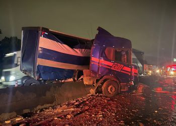 Motorista de caminhão de Itajaí morre em acidente na BR 101