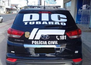 DIC de Tubarão prende suspeito de assalto ocorrido em Janeiro deste ano