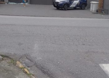 Guarda Municipal foi acionada para atender uma ocorrência no Centro Pop em Itajaí.