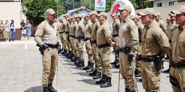 Nesta quarta feira, 31 de janeiro, foi realizada na sede do 31º a Solenidade de Promoção de Oficiais e Praças da Polícia Militar.