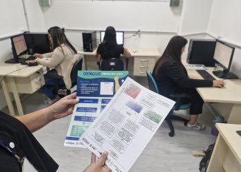 A Central de Monitoramento de pacientes diagnosticados com dengue em Itajaí alcançou a marca de mais de 1.000 contatos