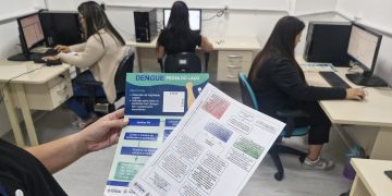 A Central de Monitoramento de pacientes diagnosticados com dengue em Itajaí alcançou a marca de mais de 1.000 contatos