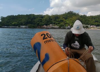 INIS inicia projeto de sinalização náutica na Praia de Cabeçudas