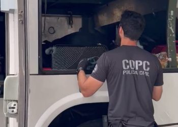 Polícia Civil, Guarda Municipal e Codetran de Itajaí fazem ação na rodoviária