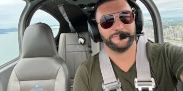 Piloto que caiu com ultraleve morre em Itapema
