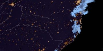 Monitoramento Meteorológico SDC/SC 12/03 19:50