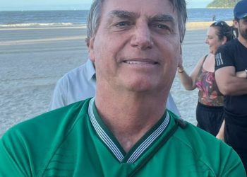Ex-presidente Bolsonaro está em Balneário Camboriú