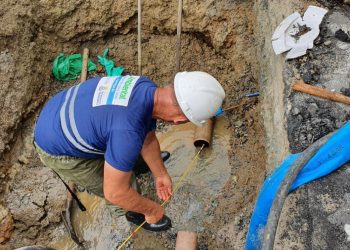 Vídeo inspeção em rede de água nesta quarta