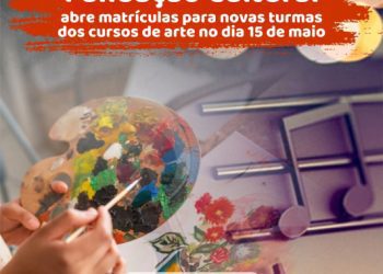 Matrículas para novas trumas dos cursos de arte estão abertas