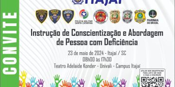 Município de Itajaí formará agentes de segurança para abordagem de pessoas com deficiência