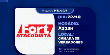 Concidade realiza audiência pública para apresentar RIV de Fort Atacadista na próxima terça-feira (22/10)