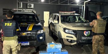 Ação conjunta da PRF e PM apreende maconha e haxixe em Tubarão
