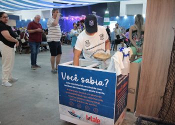 Mais de uma tonelada de resíduos foram reciclados durante a Marejada 2024